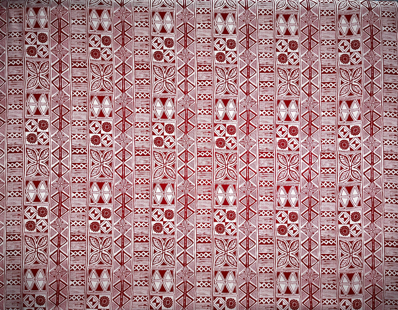 Traditional Polynesian Tapa Fabric | Polyester