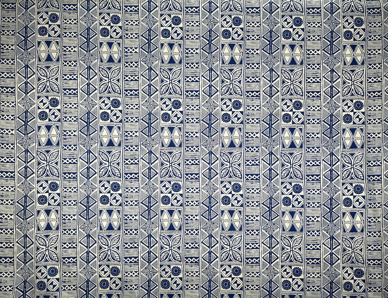 Traditional Polynesian Tapa Fabric | Polyester