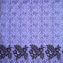 Tropical Floral Border Polyester Fabric | Islands Fabric