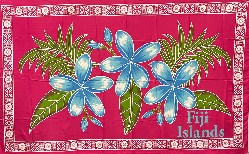 Plumeria Fiji Islands Sarong