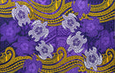 Turtles Traditional Tattoo Polyester Sarong | Islands Fabric