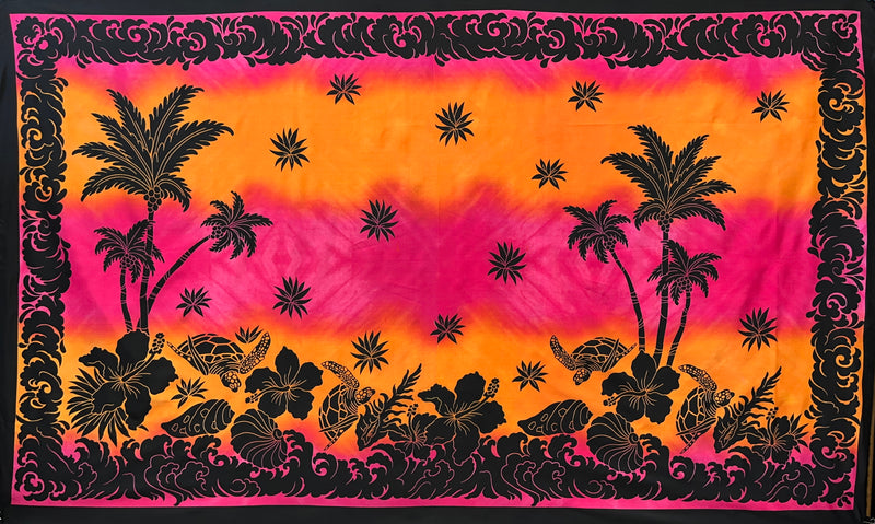 Island Sunset Polyester Sarong | Islands Fabric