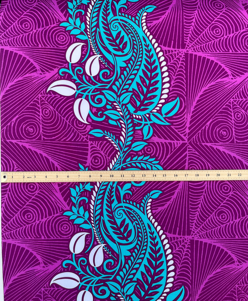 Paradise Floral Vines Cotton Fabric | Islands Fabric