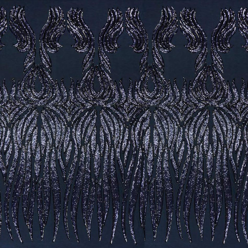 Icarus Stretch Mesh Sequin Fabric | Blue Moon Fabrics