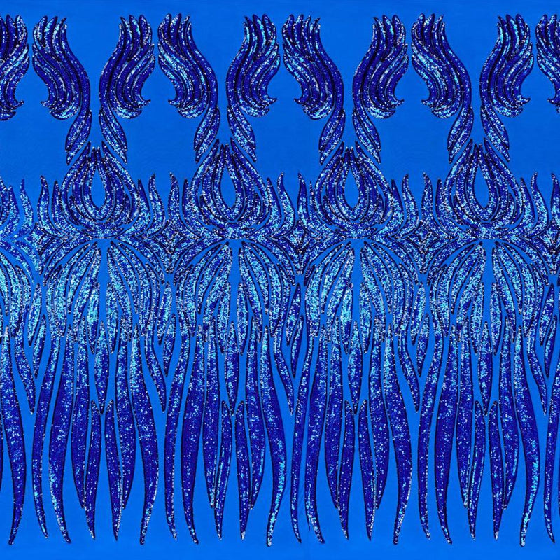 Icarus Stretch Mesh Sequin Fabric | Blue Moon Fabrics