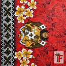 Kavika Blossom | Polyester Dobby Fabric | Islands Fabric