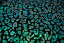 Leo Party Foil Printed Spandex Fabric | Blue Moon Fabrics