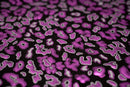 Leo Party Foil Printed Spandex Fabric | Blue Moon Fabrics