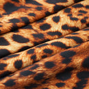 Leopard Spotted Safari Printed Spandex Fabric | Blue Moon Fabrics