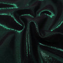 Mercury Titanium Foiled Spandex Fabric | Blue Moon Fabrics