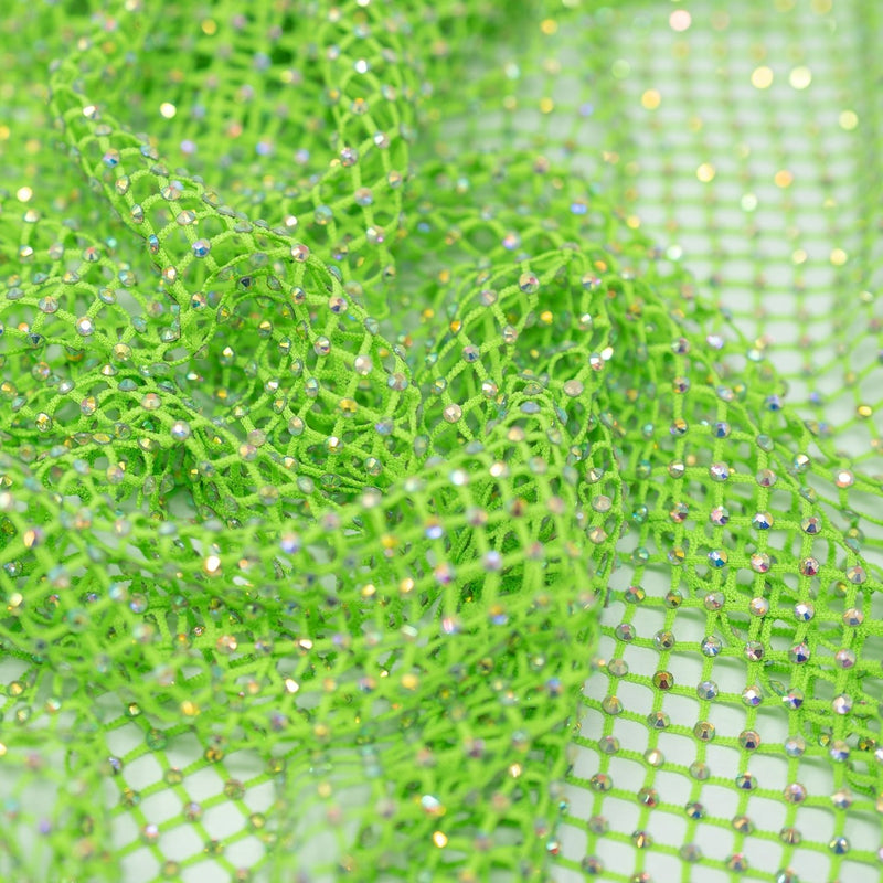 Enigma Diamond Fishnet Fabric | Blue Moon Fabrics