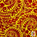 Mana Wave Tatau Cotton Fabric | Islands Fabric