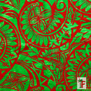Mana Wave Tatau Cotton Fabric | Islands Fabric
