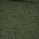 Marble Foil Printed Nylon Spandex Superflex Fabric | Blue Moon Fabrics