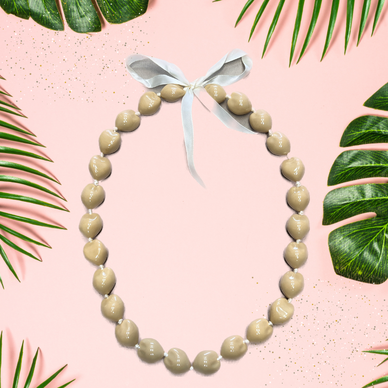 Kukui Nut Lei | Islands Fabric