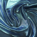 Mystique Foiled Spandex Fabric | Blue Moon Fabrics