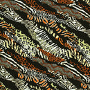 Jungle Slivers Printed Spandex Fabric | Blue Moon Fabrics