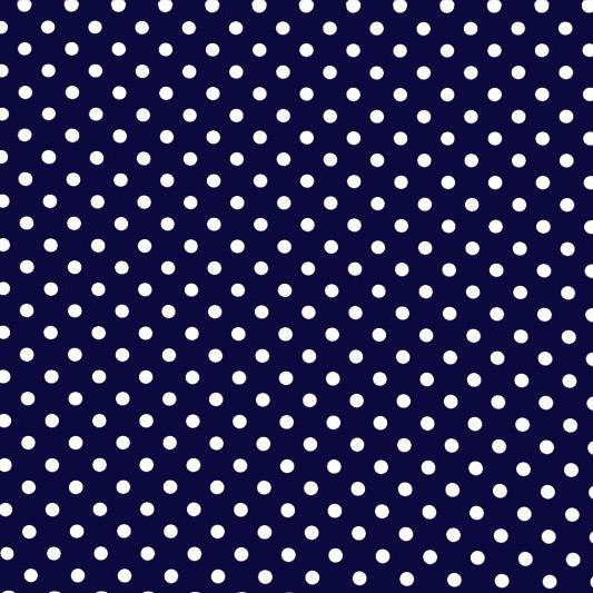 Polka Dot 1/4" Printed Spandex | Blue Moon Fabrics