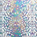 Naga Foil Printed Spandex Fabric | Blue Moon Fabrics