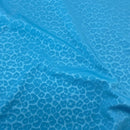 Nala Embossed Leopard Spandex Fabric | Blue Moon Fabrics