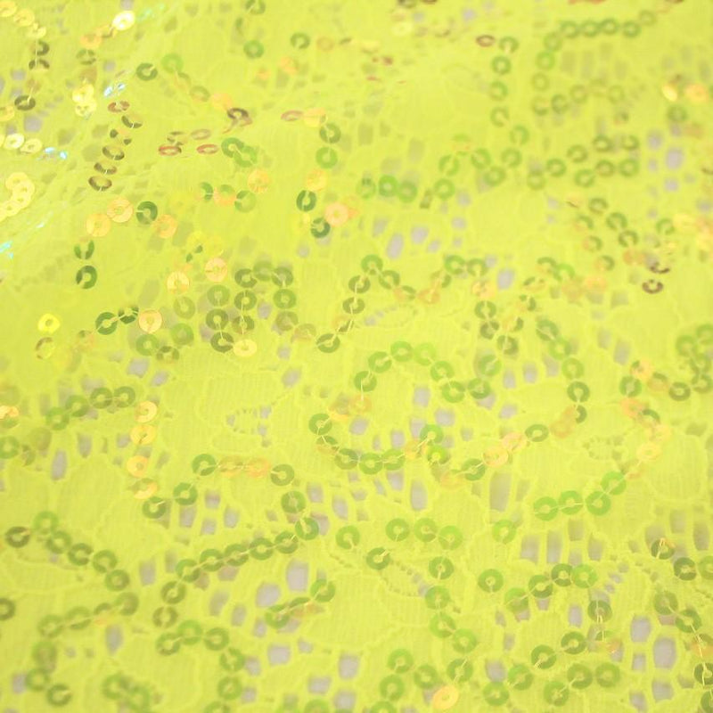 Material Girl Stretch Lace Sequin | Blue Moon Fabrics