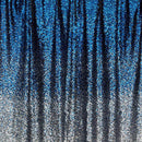 Short Ombre Stretch Mesh Sequin Fabric | Blue Moon Fabrics
