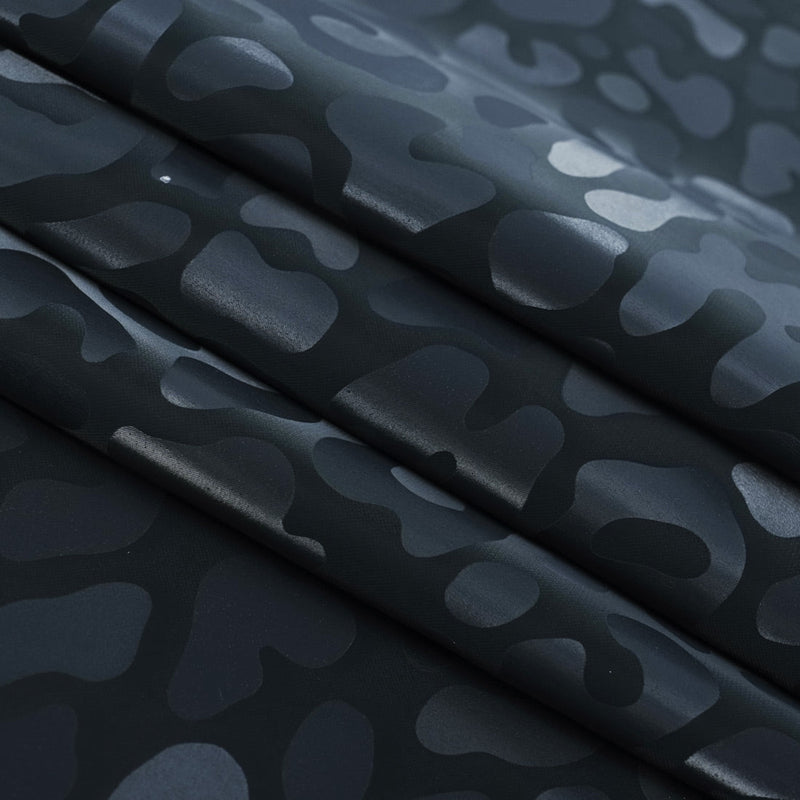 Prowl Polyester spandex Slick Vinyl Fabric | Blue Moon Fabrics