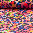 Party Animal Foil Printed Spandex Fabric | Blue Moon Fabrics