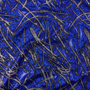 Pollock Shattered Glass Foiled Spandex Fabric | Blue Moon Fabrics