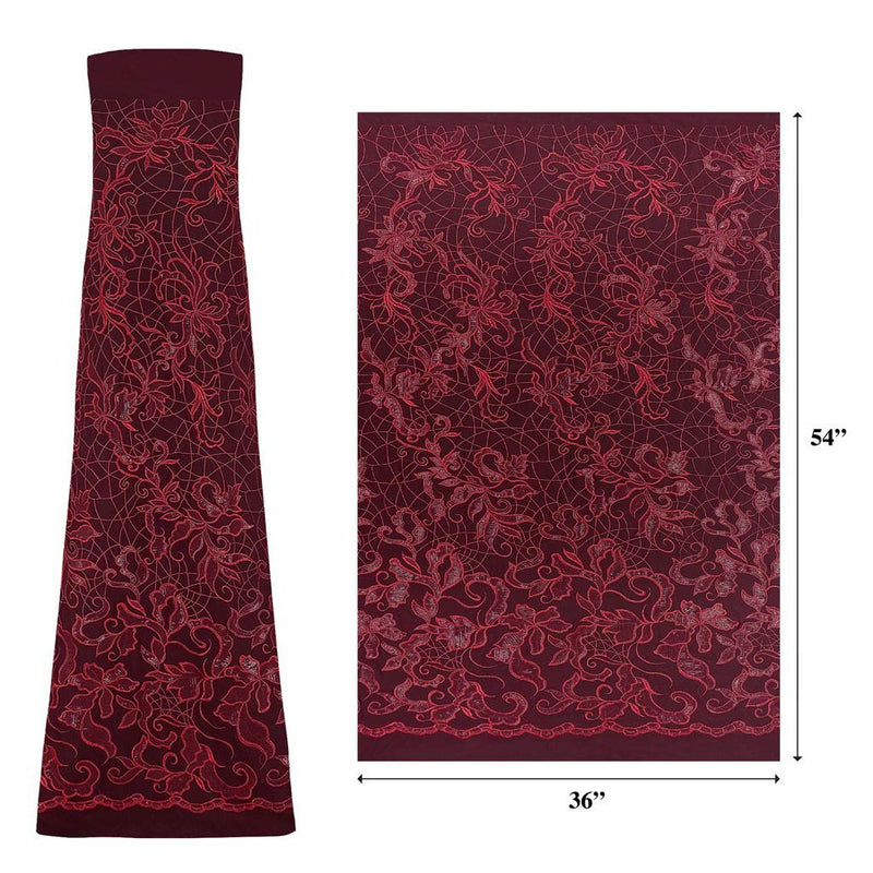 Renaissance Stretch Mesh Sequin Fabric | Blue Moon Fabrics
