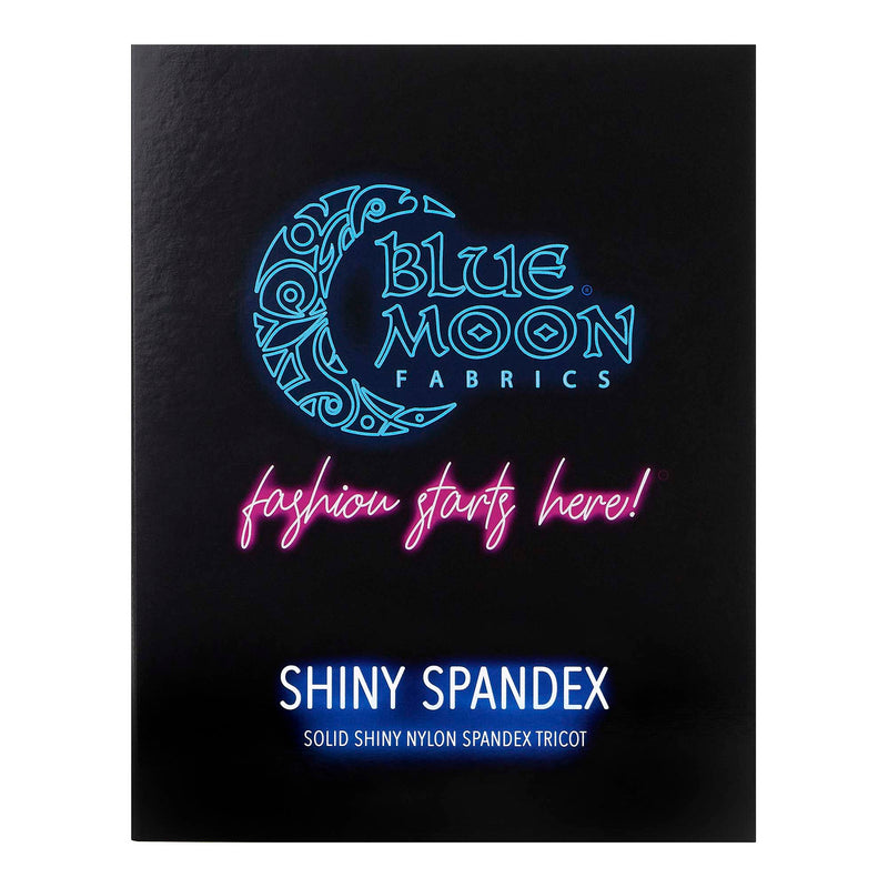 Shiny Nylon Spandex Color Card with Expansion Card | Blue Moon Fabrics