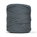 Recycled T-Shirt Fabric Yarn - Slate Gray Color