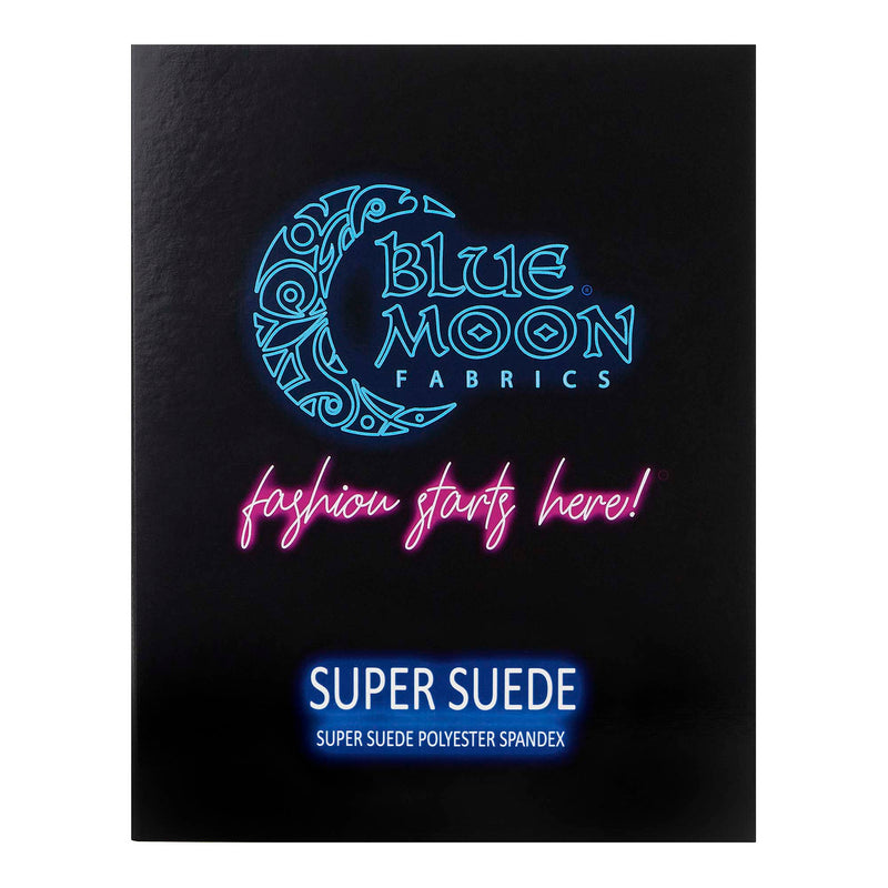 Super Suede Polyester Spandex Color Card | Blue Moon Fabrics