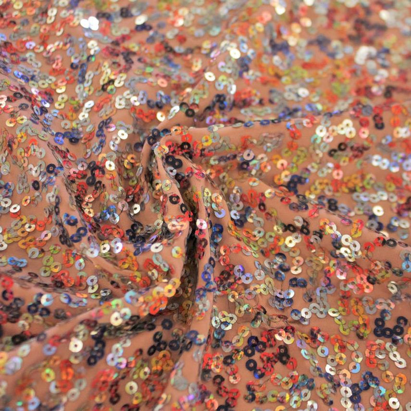 Skittles Spandex Sequin | Blue Moon Fabrics