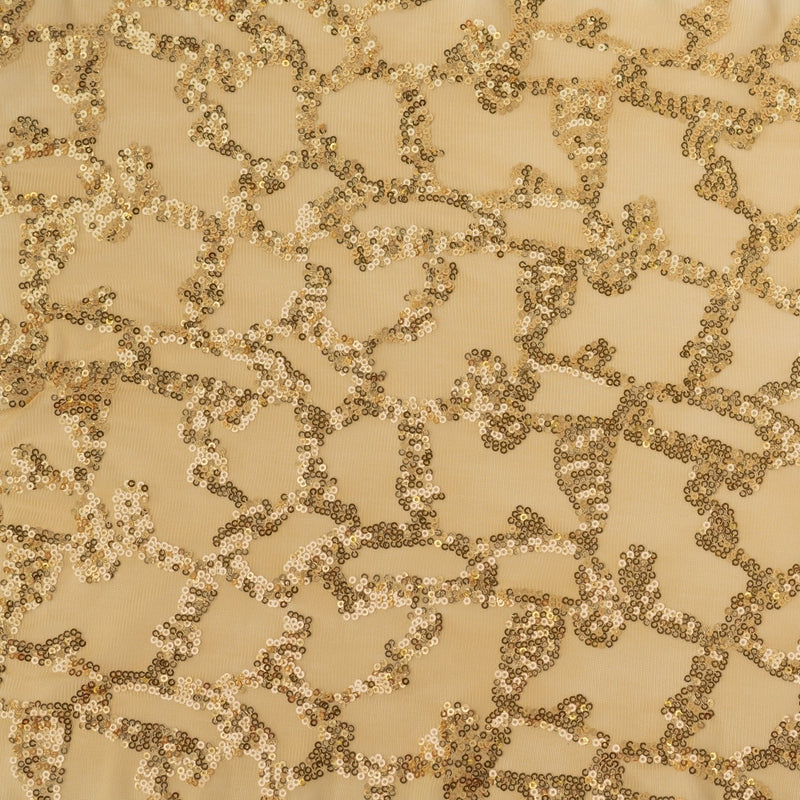 Toni Stretch Mesh Sequin Fabric | Blue Moon Fabrics