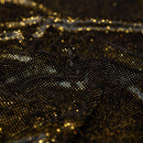 Vivian Glitter Printed Stretch Velvet Fabric | Blue Moon Fabrics