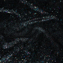 Vivian Glitter Printed Stretch Velvet Fabric | Blue Moon Fabrics