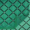 Diamonds Flocked Stretch Mesh Fabric | Blue Moon Fabrics