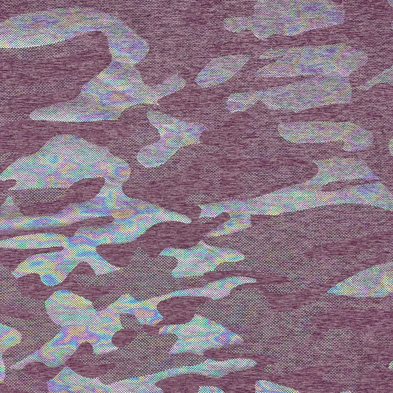 GI Jane Foil Printed EcoDelish Fabric | Blue Moon Fabrics