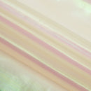 Pastel Iridescent Organza Fabric | Blue Moon Fabrics