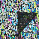 Space Jam Stretch Mesh Sequin Fabric | Blue Moon Fabrics