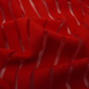 Striped Stretch Mesh Fabric | Blue Moon Fabrics