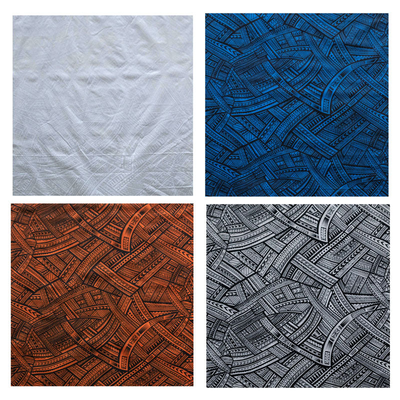 Traditional Polynesian Tattoo Fabric | Polyester