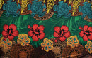Hibiscus/Turtle Sarong | Polyester