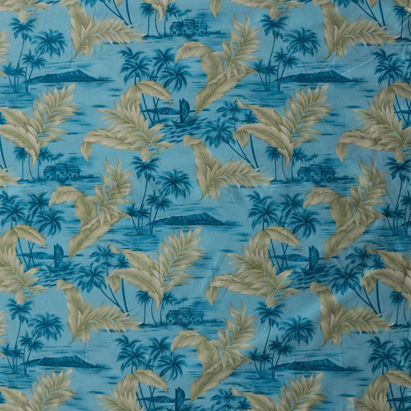 Island Aveca Palm | Polyester Fabric Qua