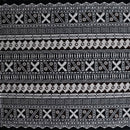 Fijian Geometric Design Cotton Light Barkcloth Fabric | Islands Fabric