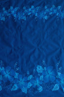 Hibiscus Double Border Polyester Fabric | Islands Fabric