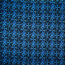 Blue Alluring Watercolor Blossoms Rayon Poplin Fabric