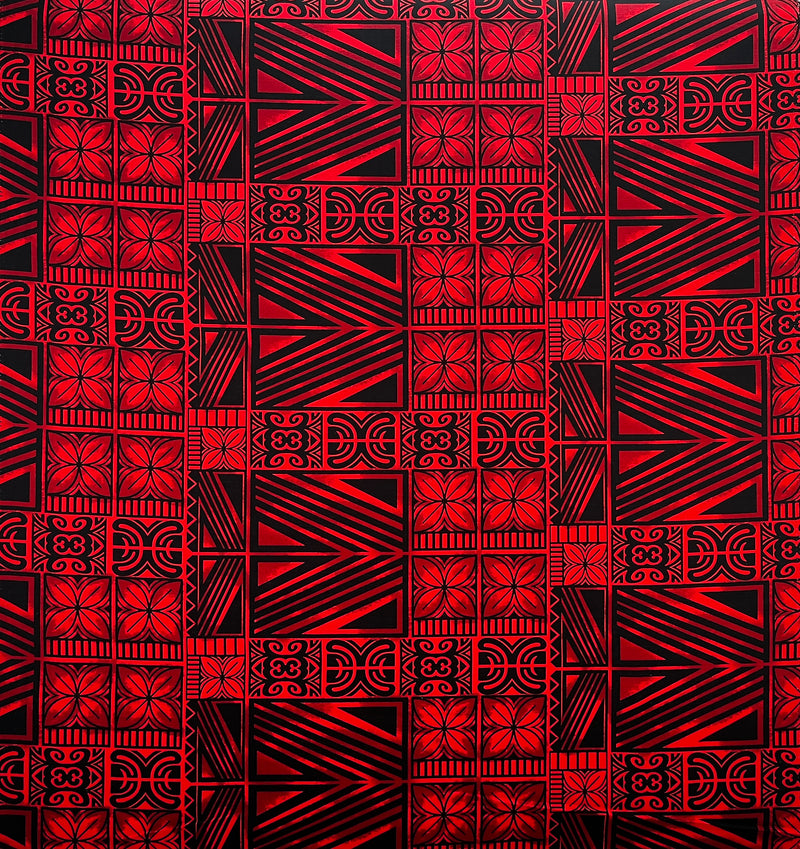 Traditional Polynesian Tapa Light Barkcloth Fabric | Islands Fabric