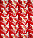 Tropical Leaves All Over design Fabric | Cotton